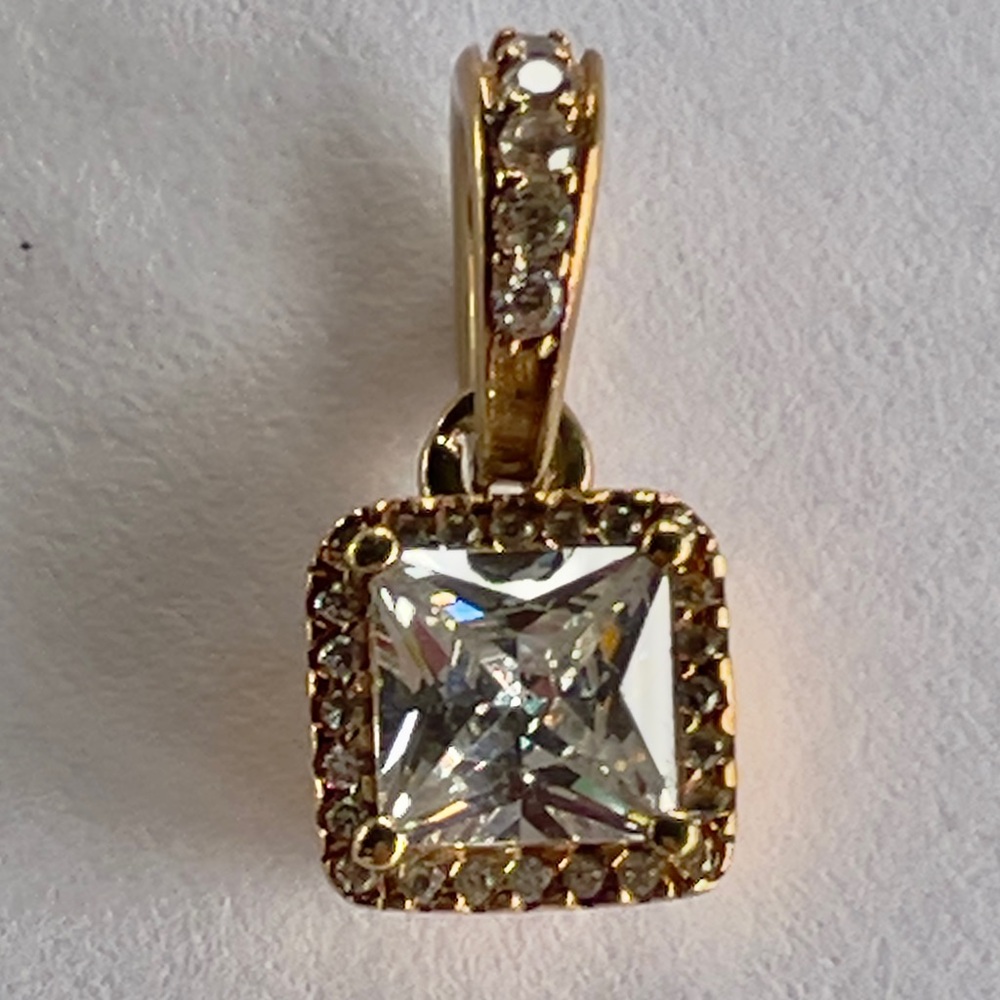 Pandora Solid 14k Gold Timeless Elegance Charm Pendant